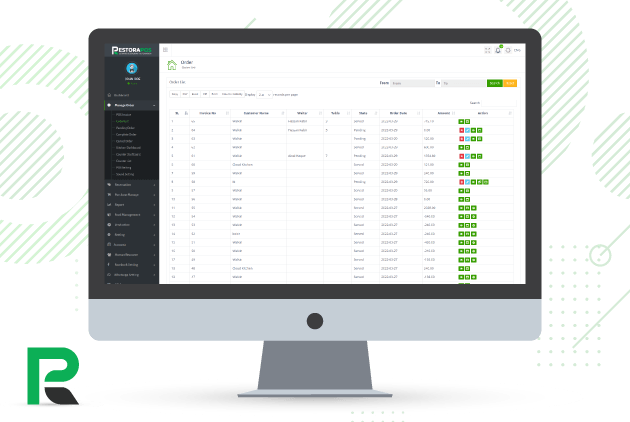 Franchisee Dashboard